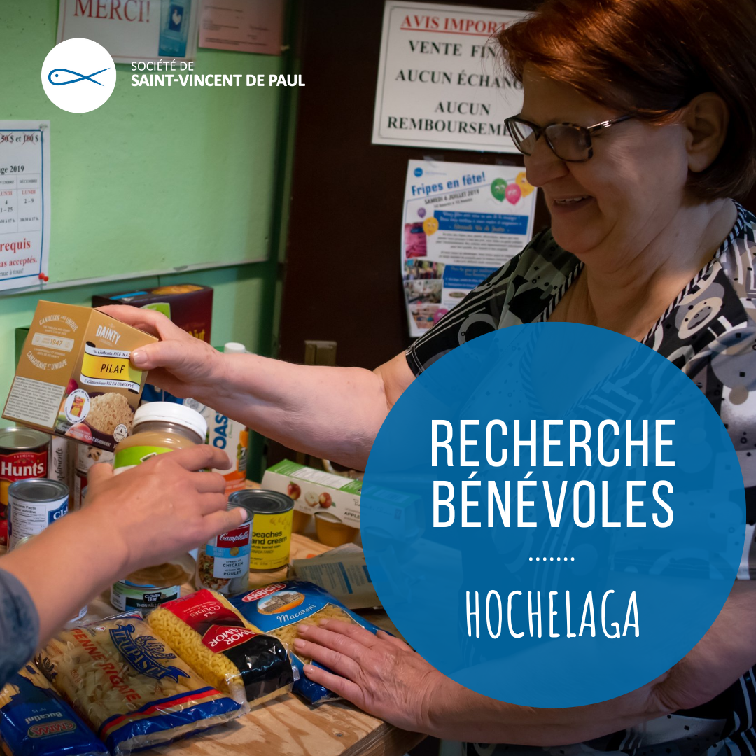 Bénévoles recherchés pour le quartier Hochelaga