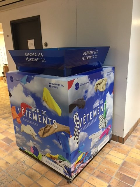 9 tonnes de vêtements récoltés grâce aux professionnels de la Tour Transat