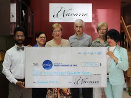 Don de 2 576 $ pour les personnes dans le besoin de Villeray