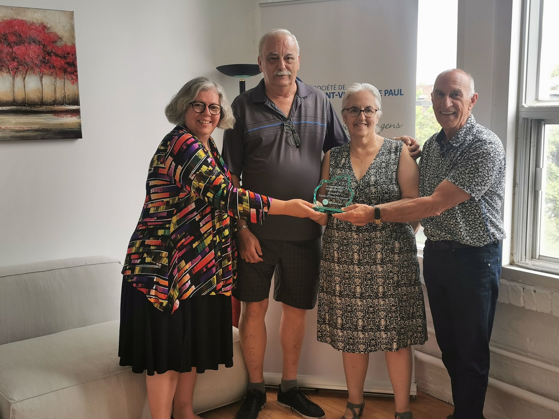 Remise du prix reconnaissance Hubert Paré 2020