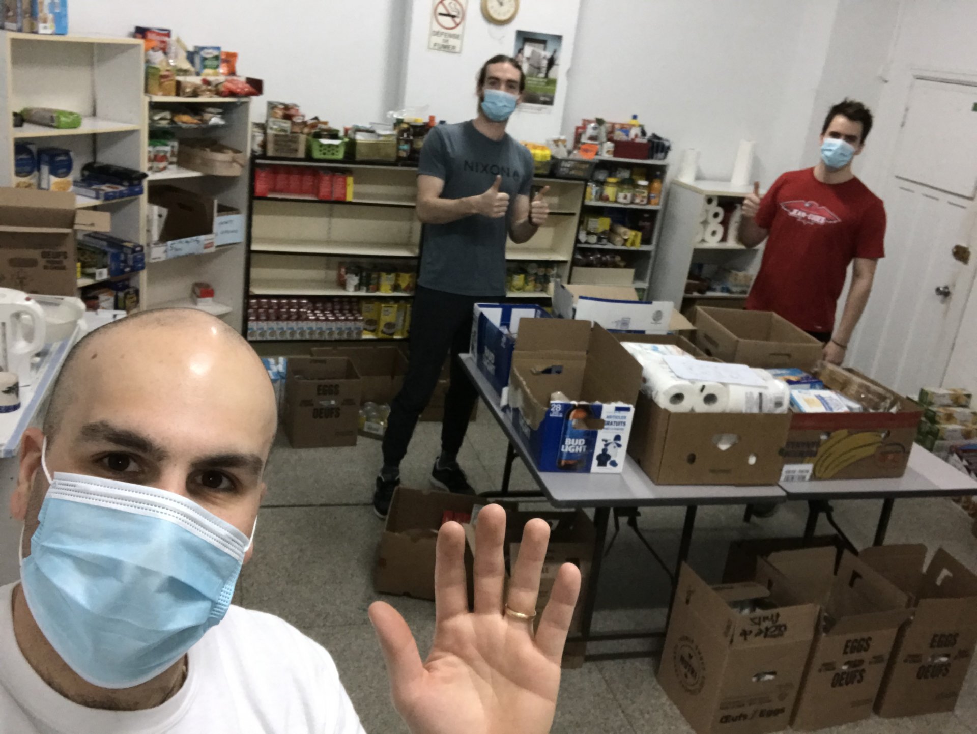 (Covid-19) Le Collège Jean-Eudes s'engage aux côtés de la SSVP de Montréal