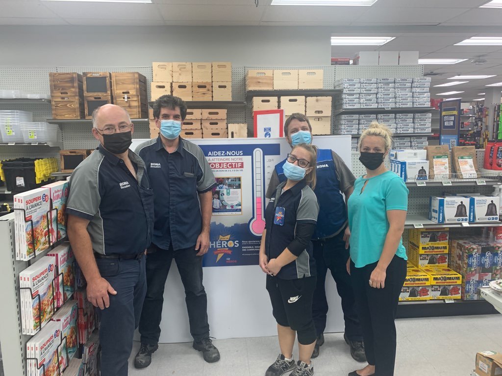 Campagne des Héros Lowe's Canada 2021