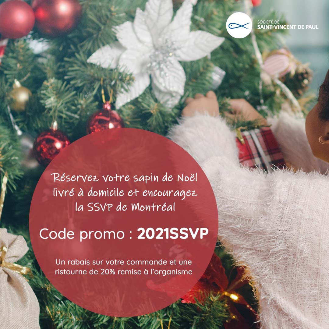 Réservez votre sapin de Noël